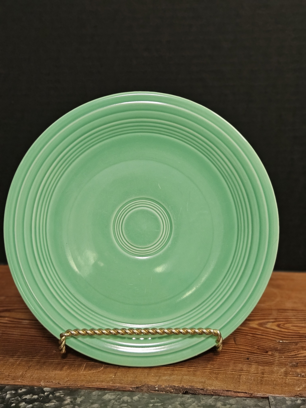 Fiestaware Green Ceramic Dinner Plate - Home Dining